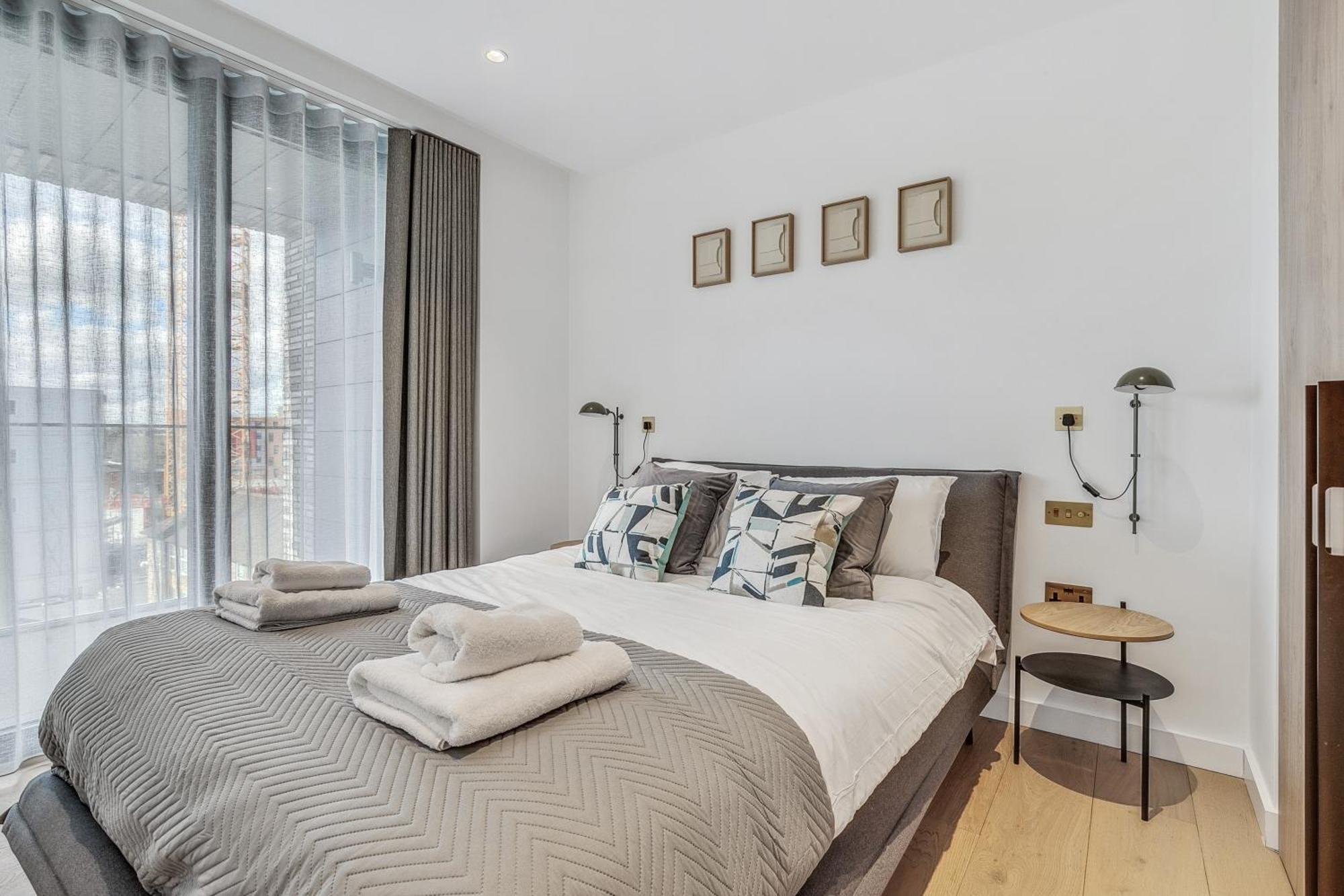 Modern King'S Cross Apartments ลอนดอน ห้อง รูปภาพ