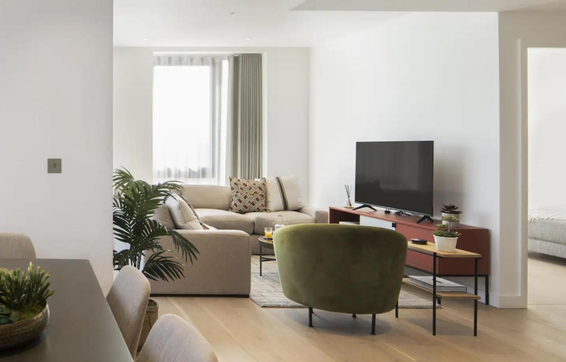 Modern King'S Cross Apartments ลอนดอน ห้อง รูปภาพ