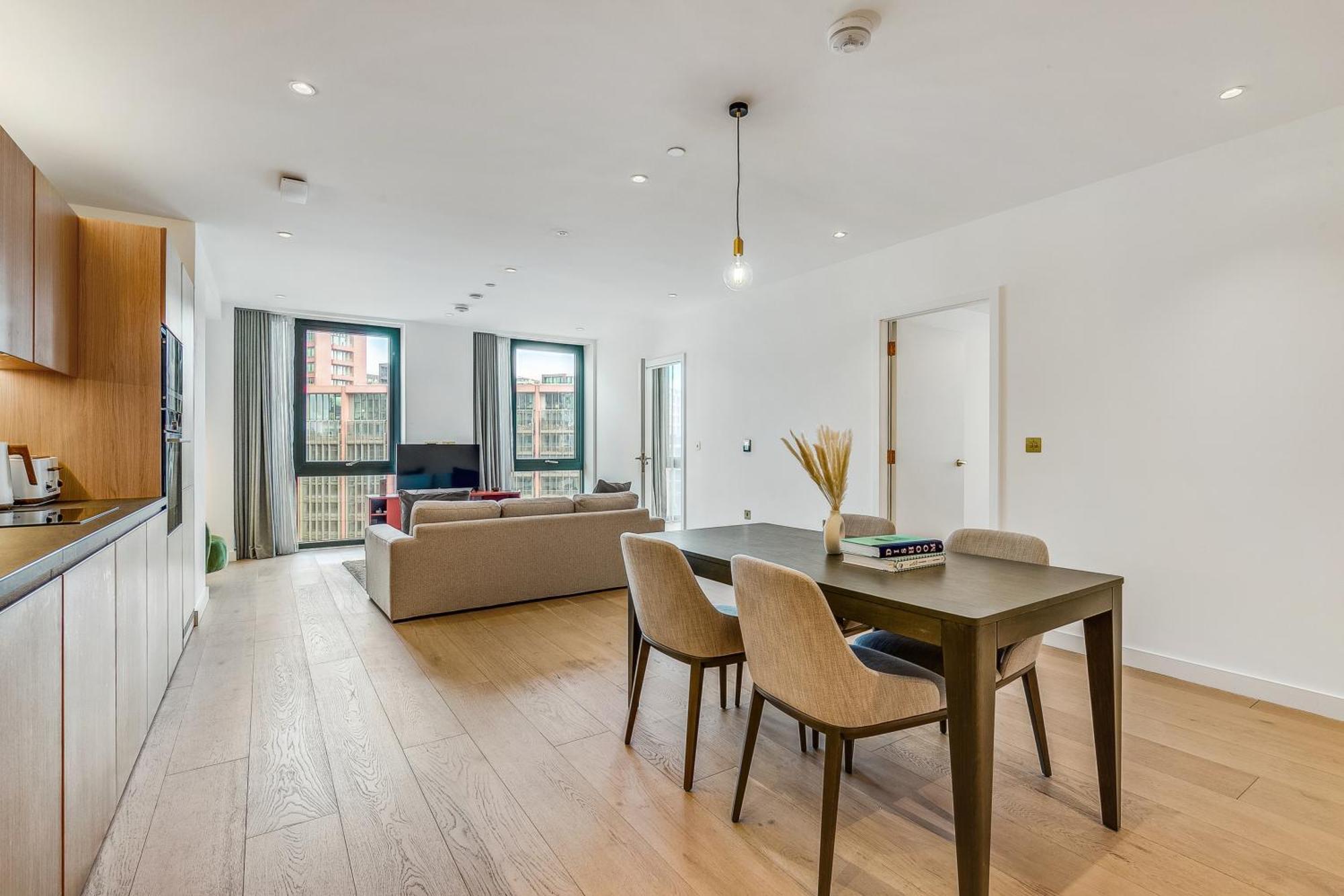 Modern King'S Cross Apartments ลอนดอน ห้อง รูปภาพ